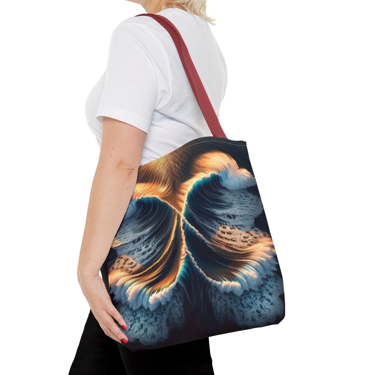 WAVES Tote Bag (AOP)