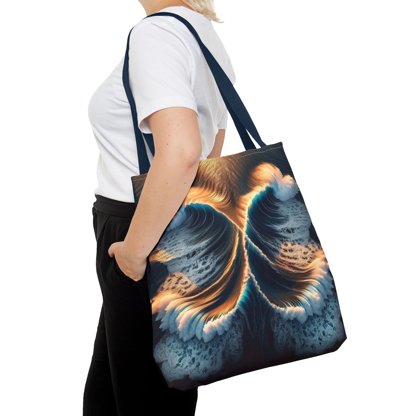 WAVES Tote Bag (AOP)