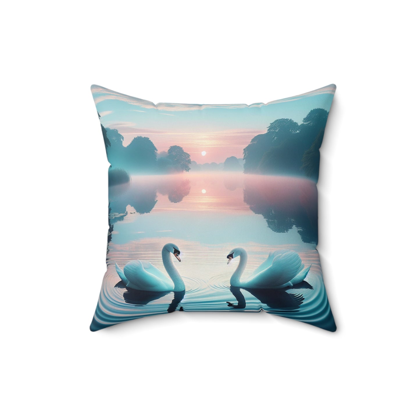 Spun Polyester Square Pillow