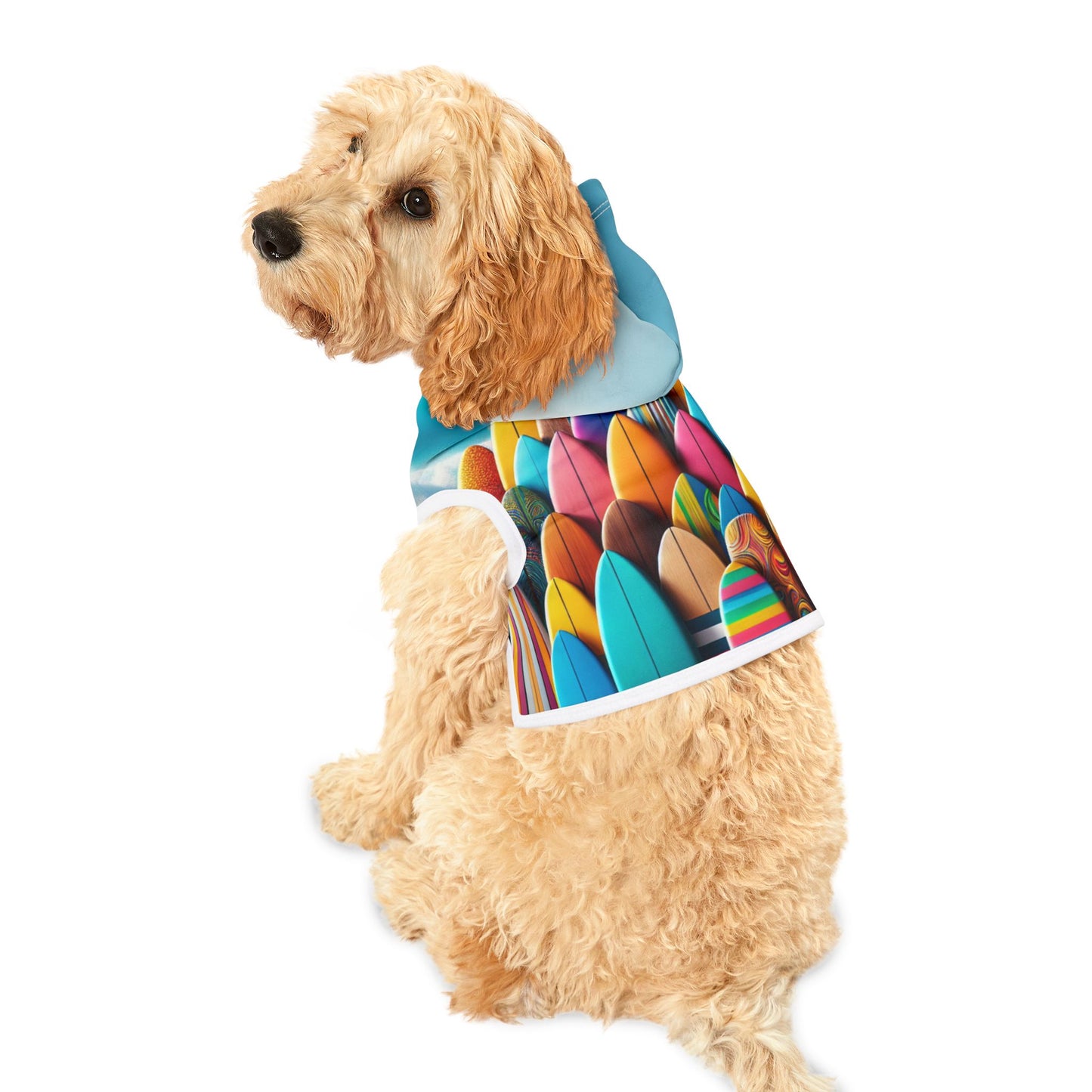 surfboards Pet Hoodie