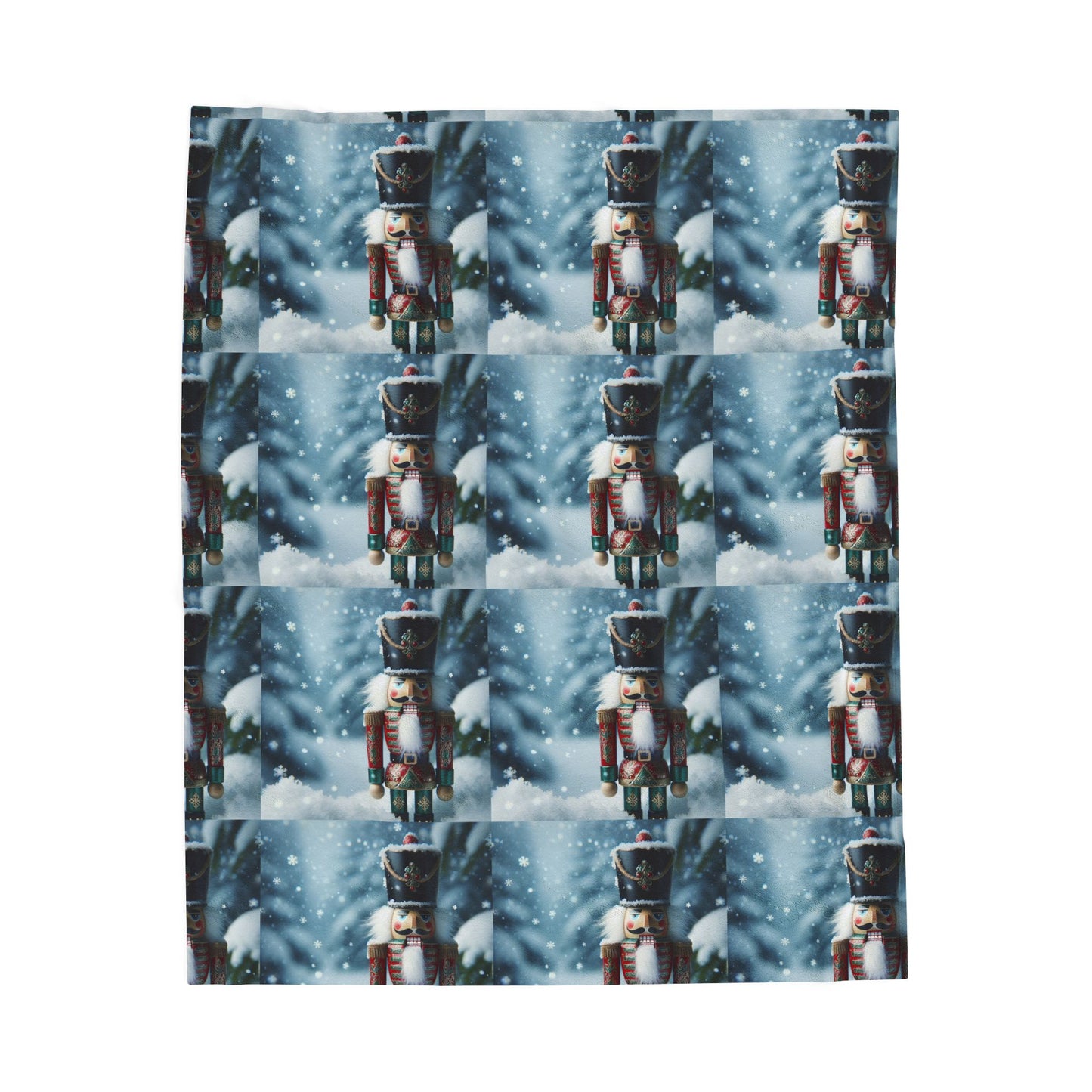 NUTCRACKER Velveteen Plush Blanket