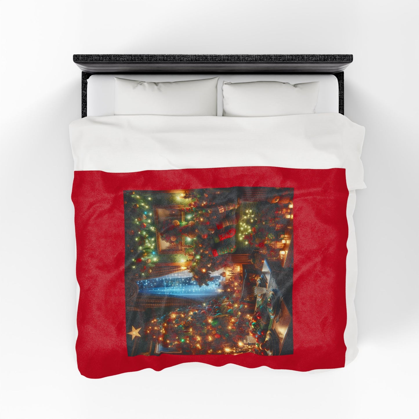 CHRISTMAS Velveteen Plush Blanket