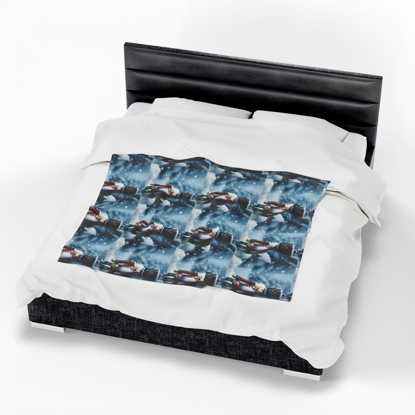NUTCRACKER Velveteen Plush Blanket
