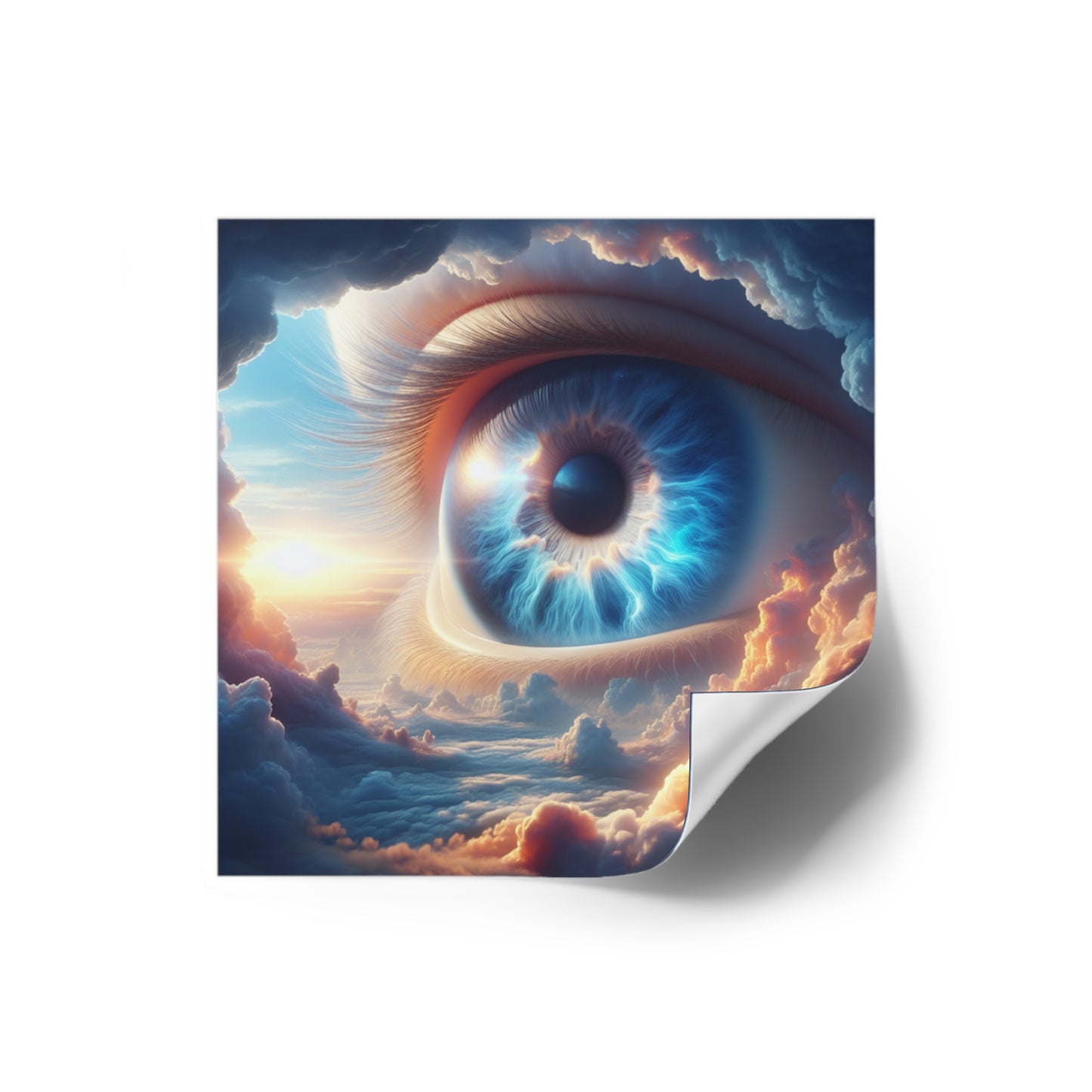 Square Stickers, Indoor\Outdoor