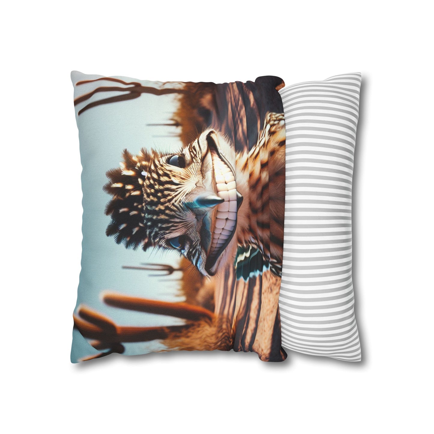Spun Polyester Square Pillowcase