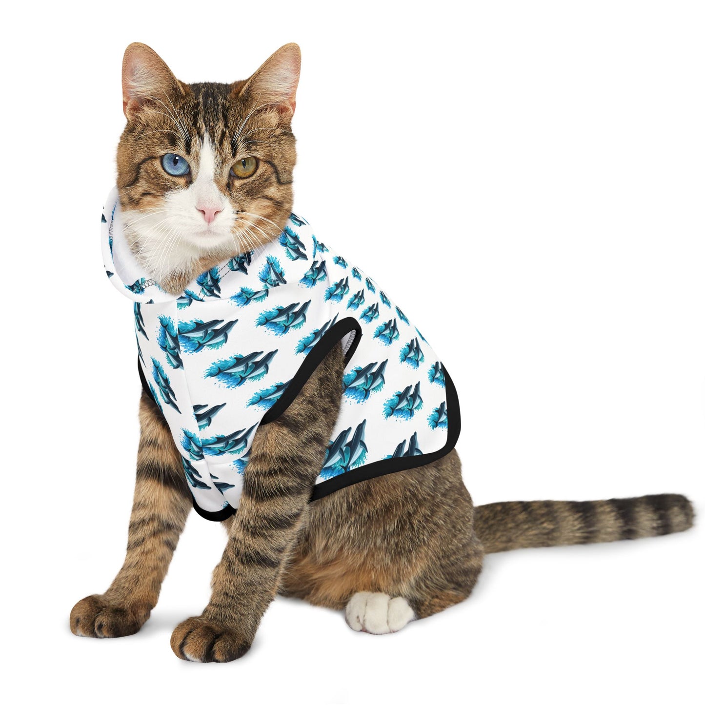 DOLPHIN DESIGN Pet Hoodie