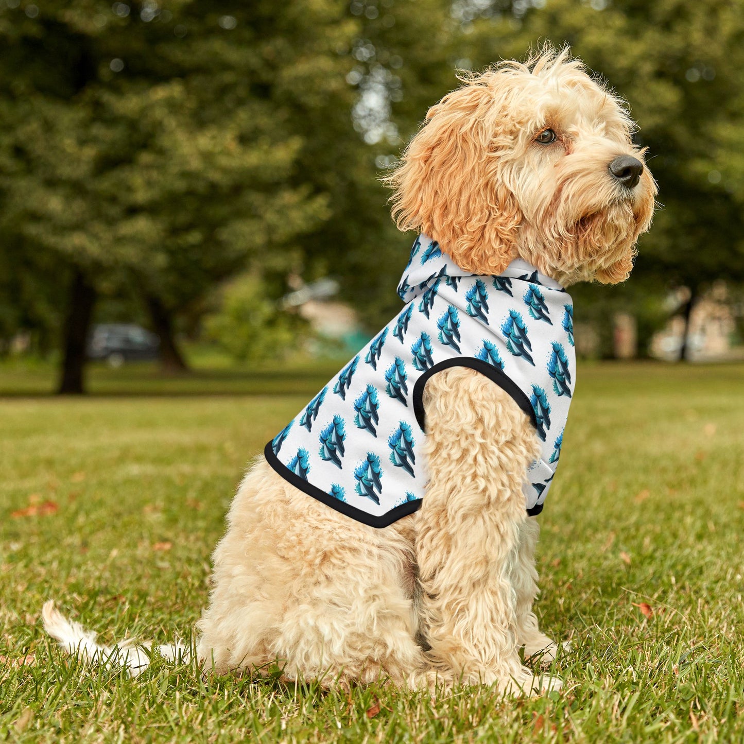 DOLPHIN DESIGN Pet Hoodie