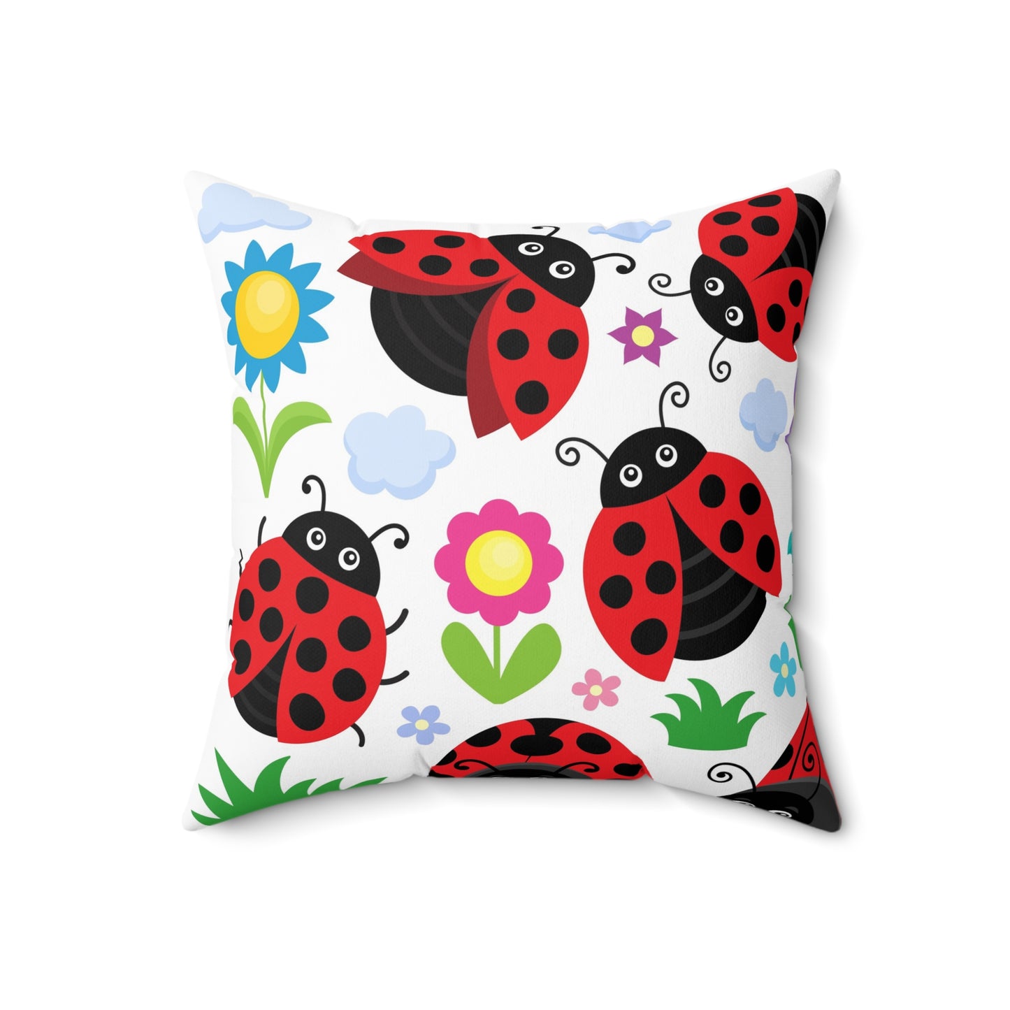 Spun Polyester Square Pillow
