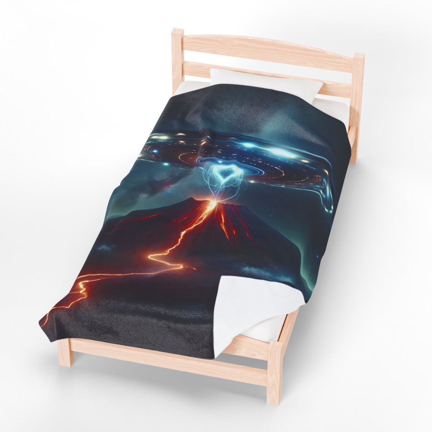 UFO Velveteen Plush Blanket