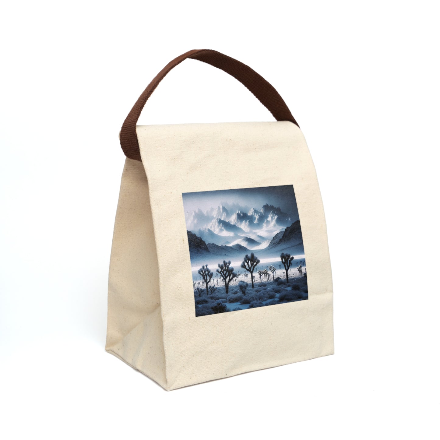Canvas Lunch Bag With Strap