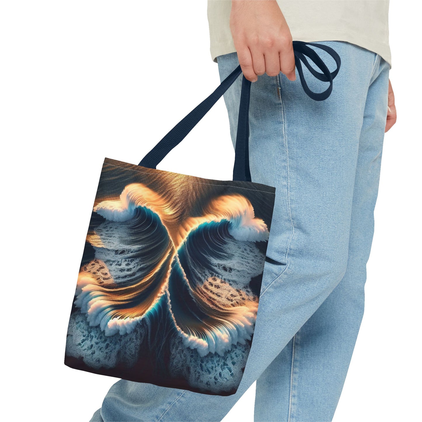 WAVES Tote Bag (AOP)