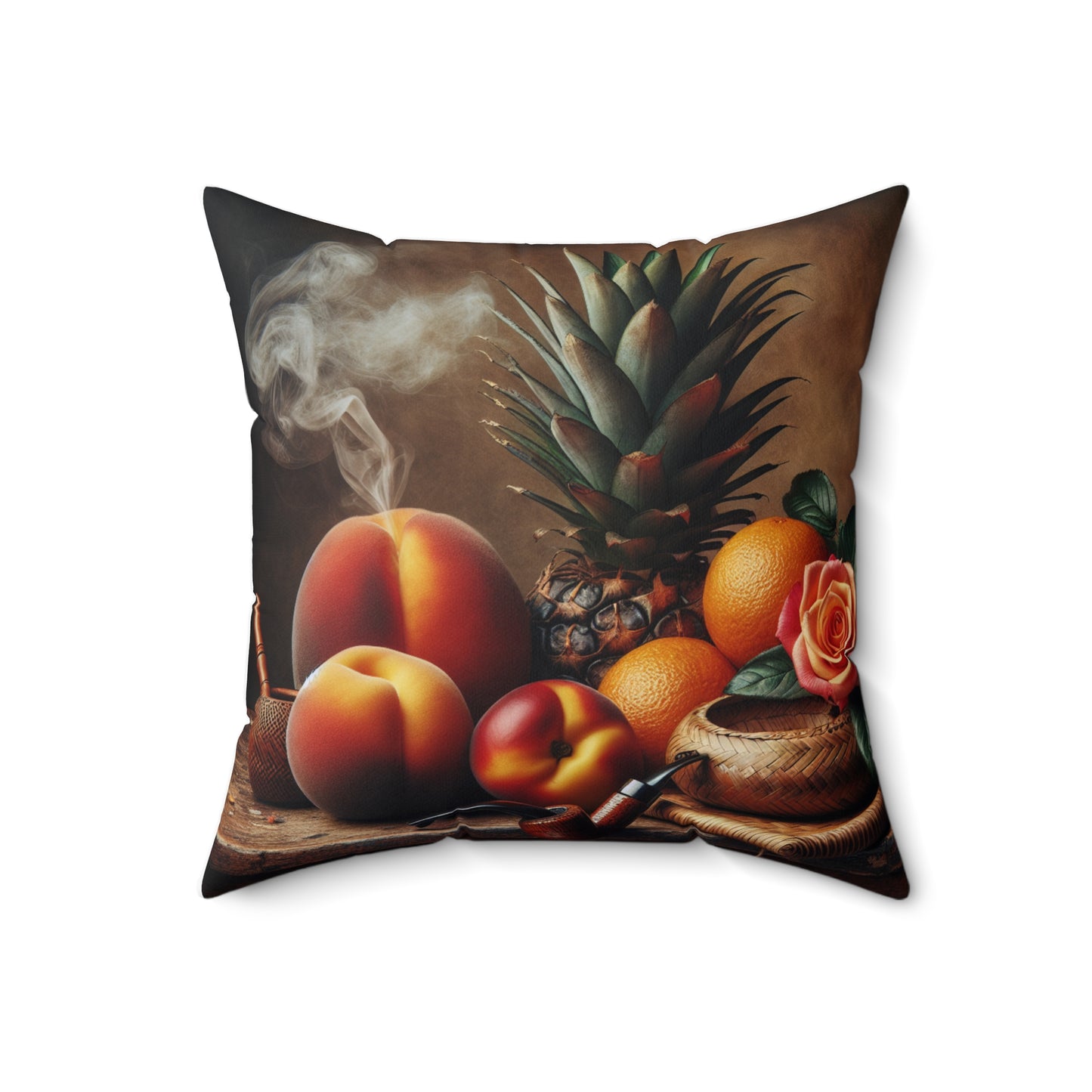 Spun Polyester Square Pillow