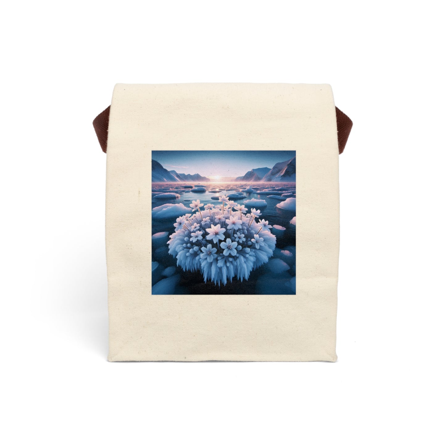 Canvas Lunch Bag With Strap