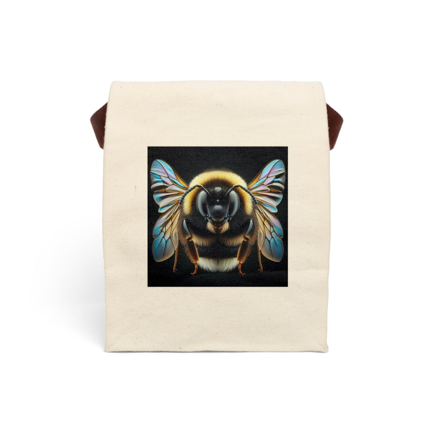 Canvas Lunch Bag With Strap