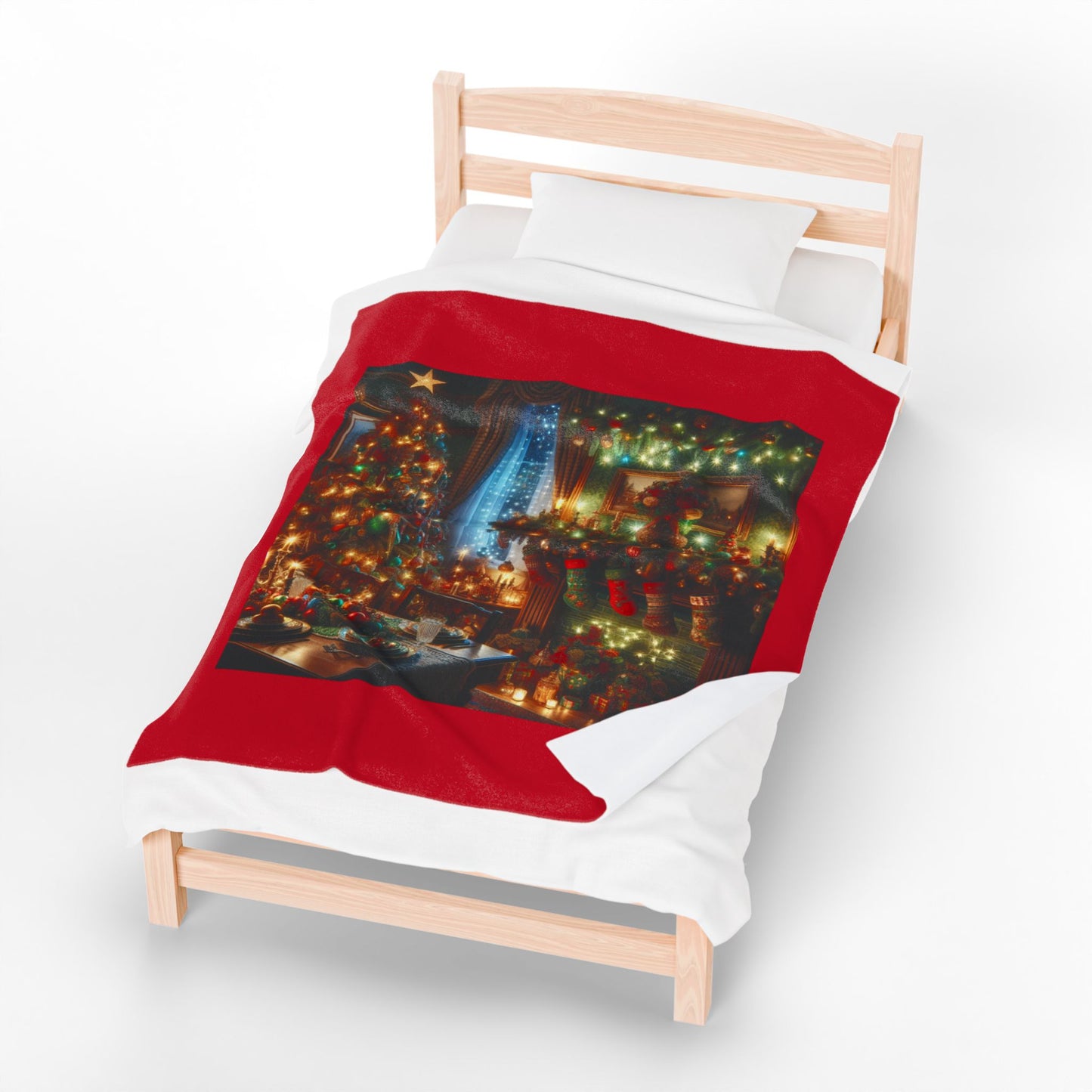 CHRISTMAS Velveteen Plush Blanket