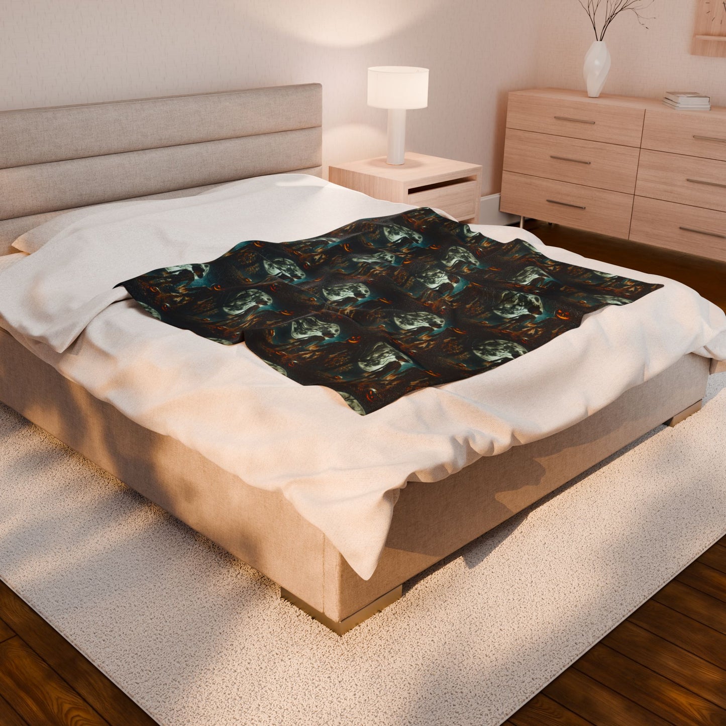 HALLOWEEN Velveteen Plush Blanket