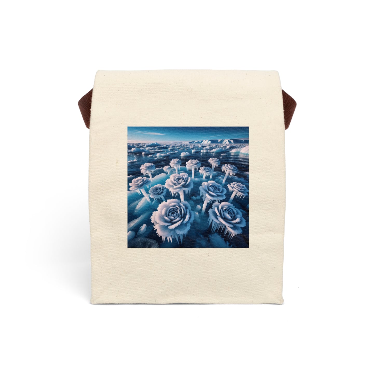 Canvas Lunch Bag With Strap