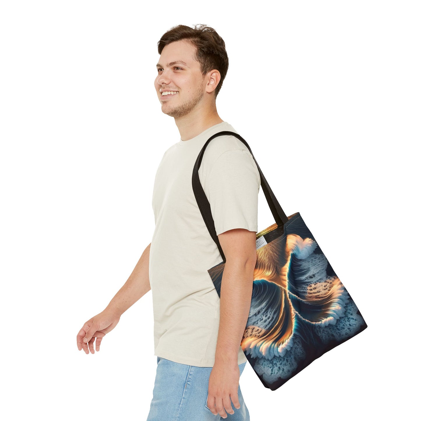 WAVES Tote Bag (AOP)