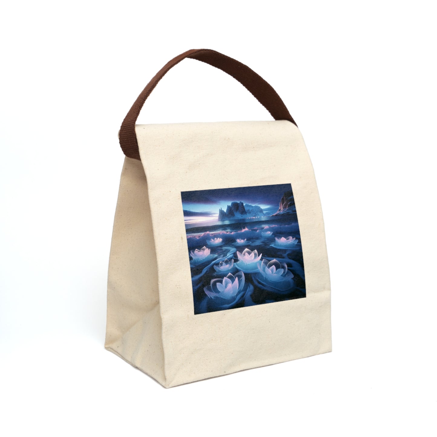 Canvas Lunch Bag With Strap