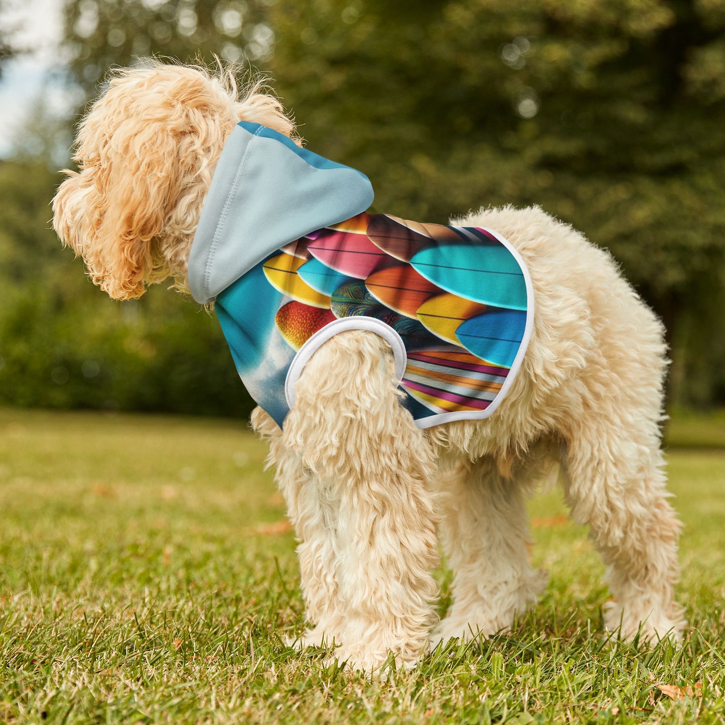 surfboards Pet Hoodie