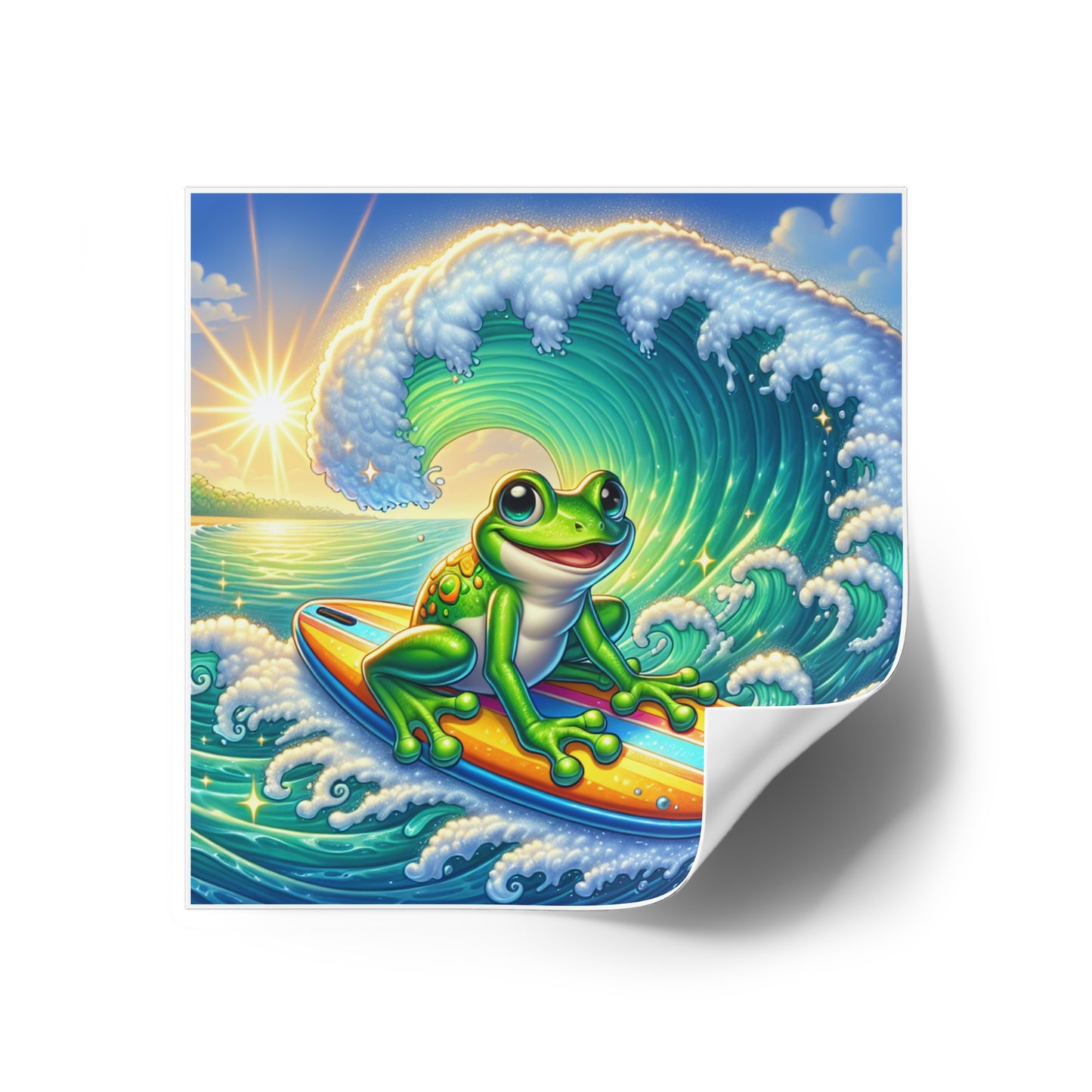 Square Stickers, Indoor\Outdoor