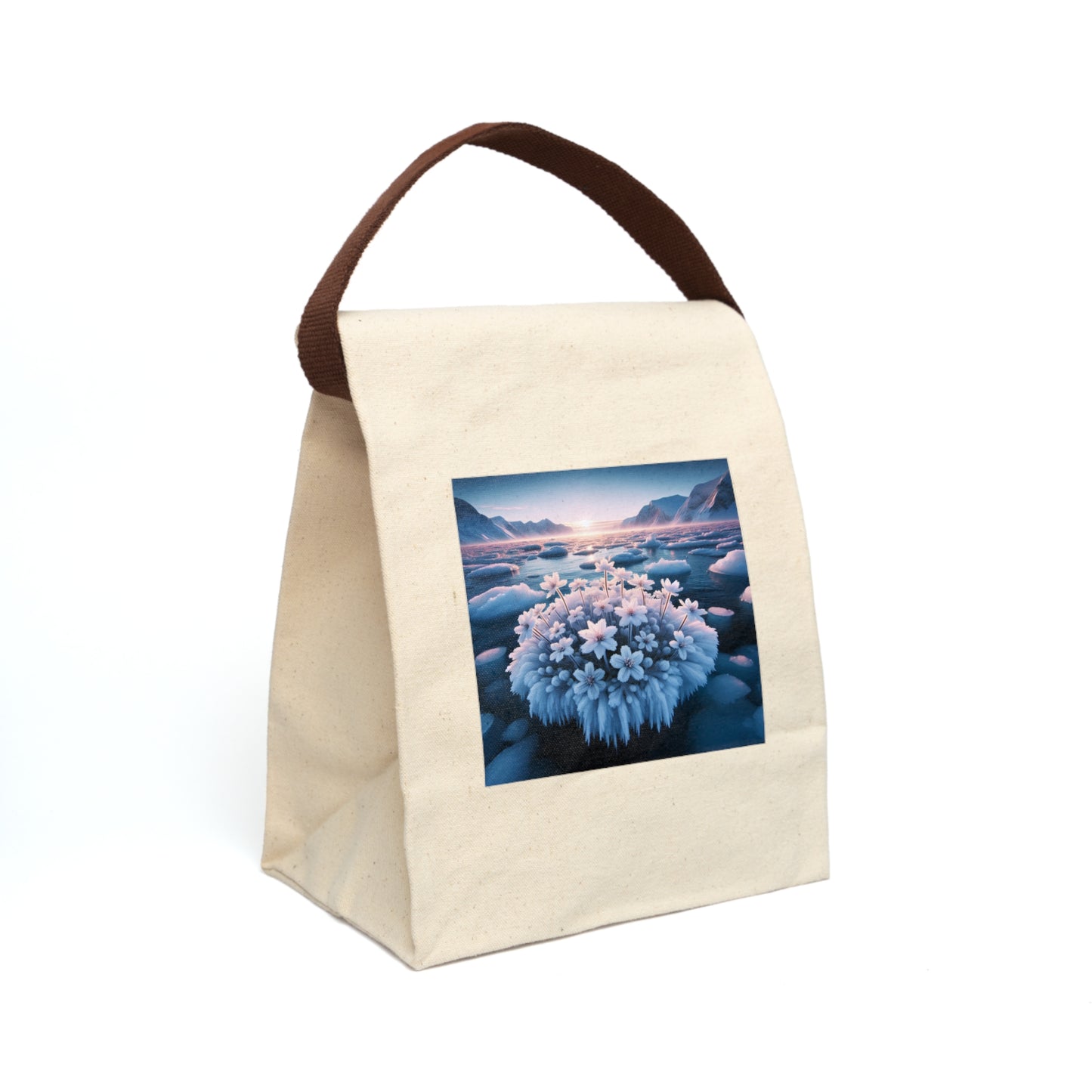 Canvas Lunch Bag With Strap