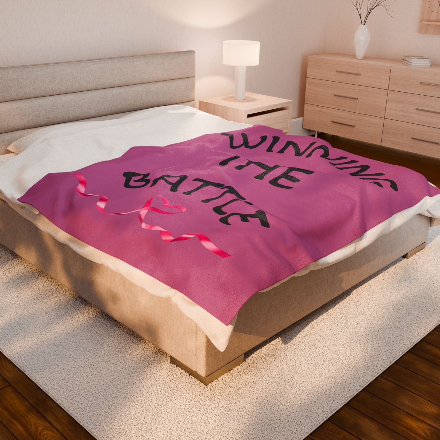 WINNING THE BATTLE blanket