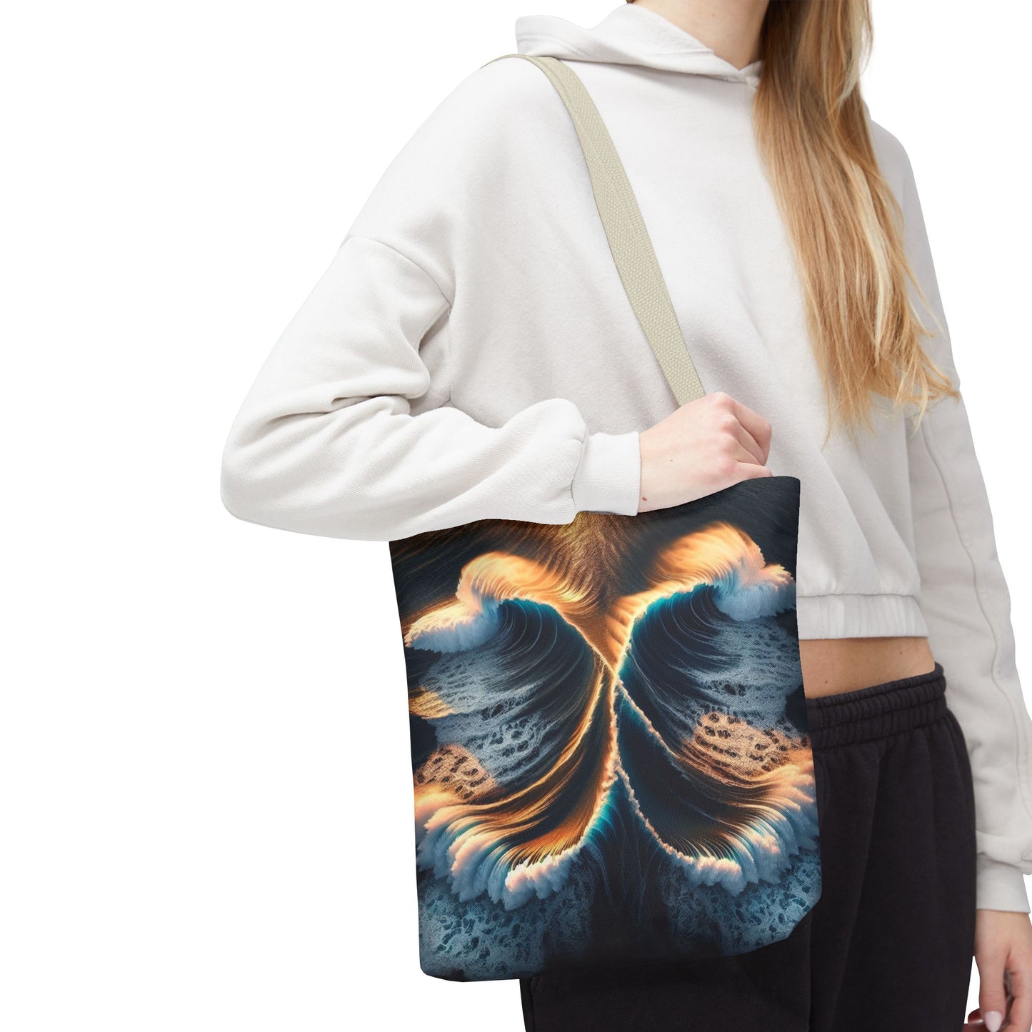 WAVES Tote Bag (AOP)