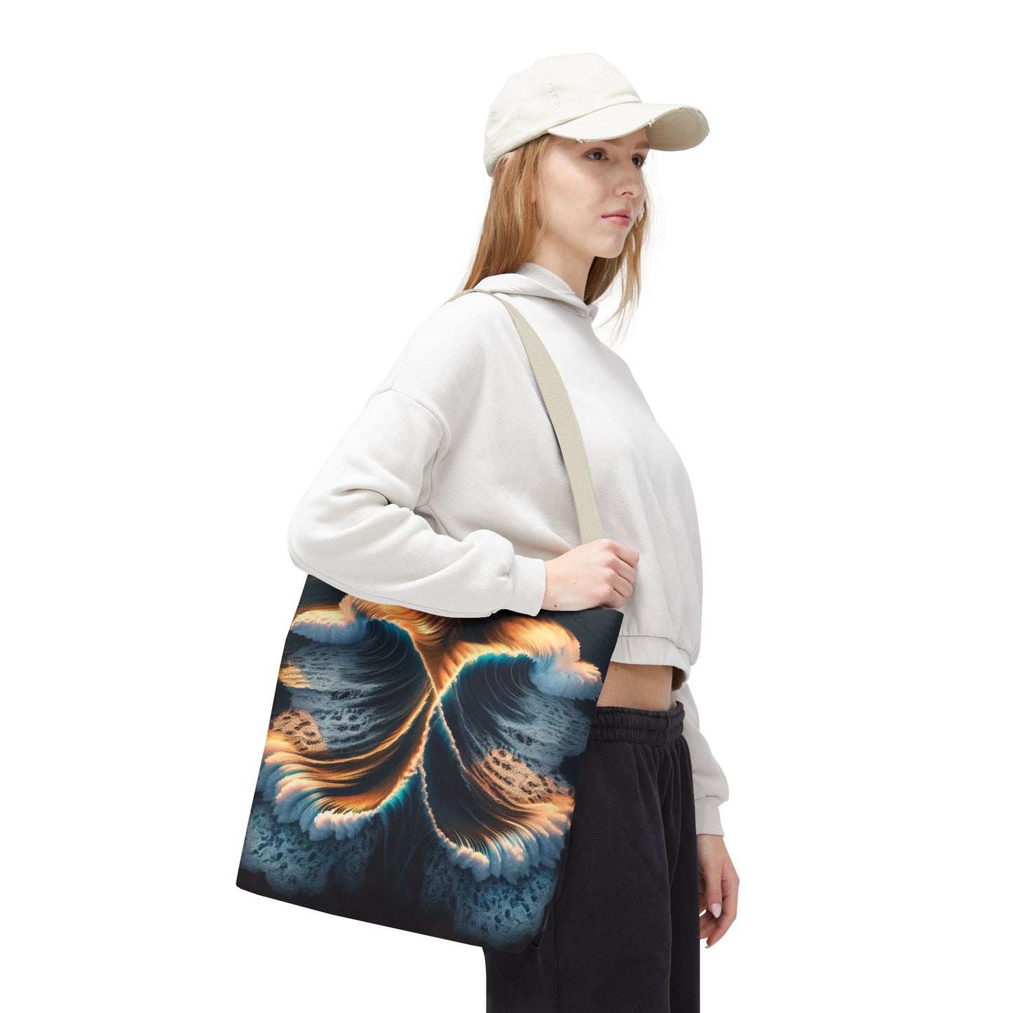 WAVES Tote Bag (AOP)