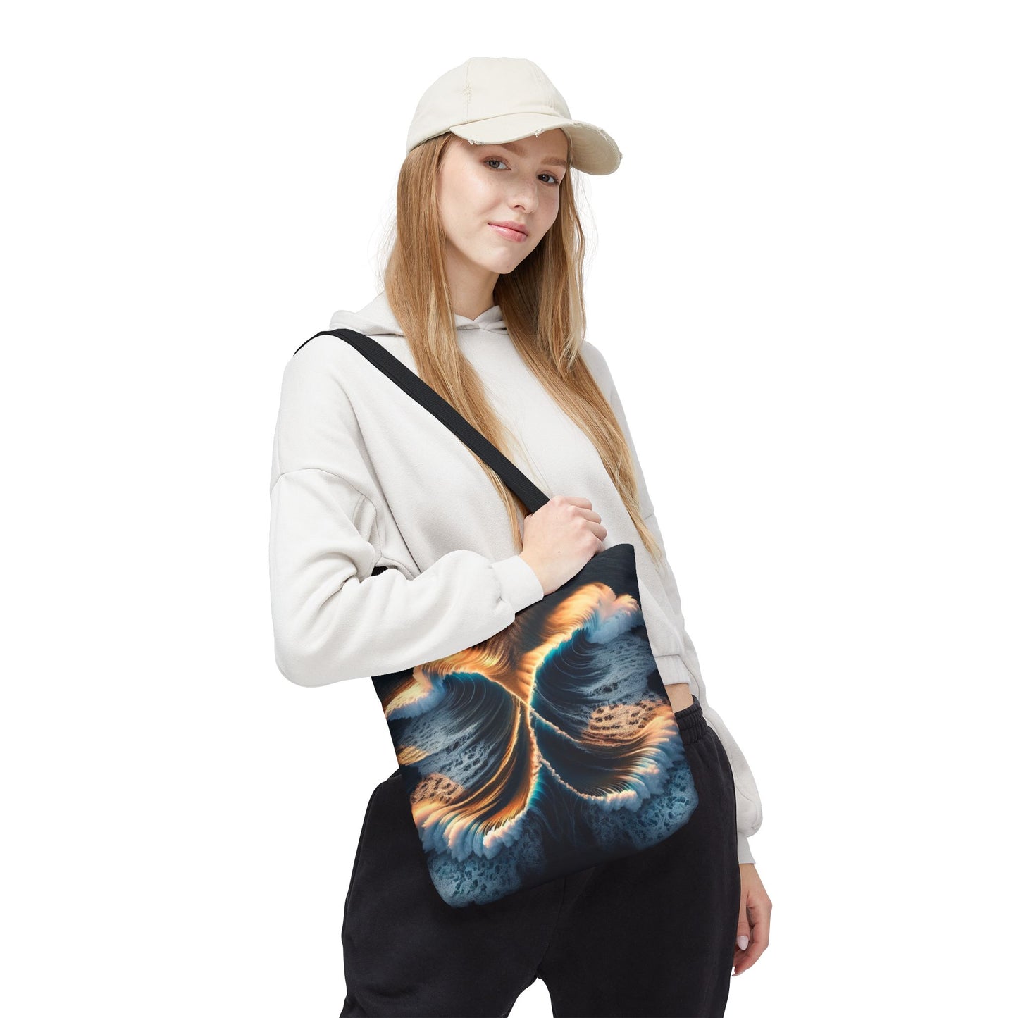WAVES Tote Bag (AOP)