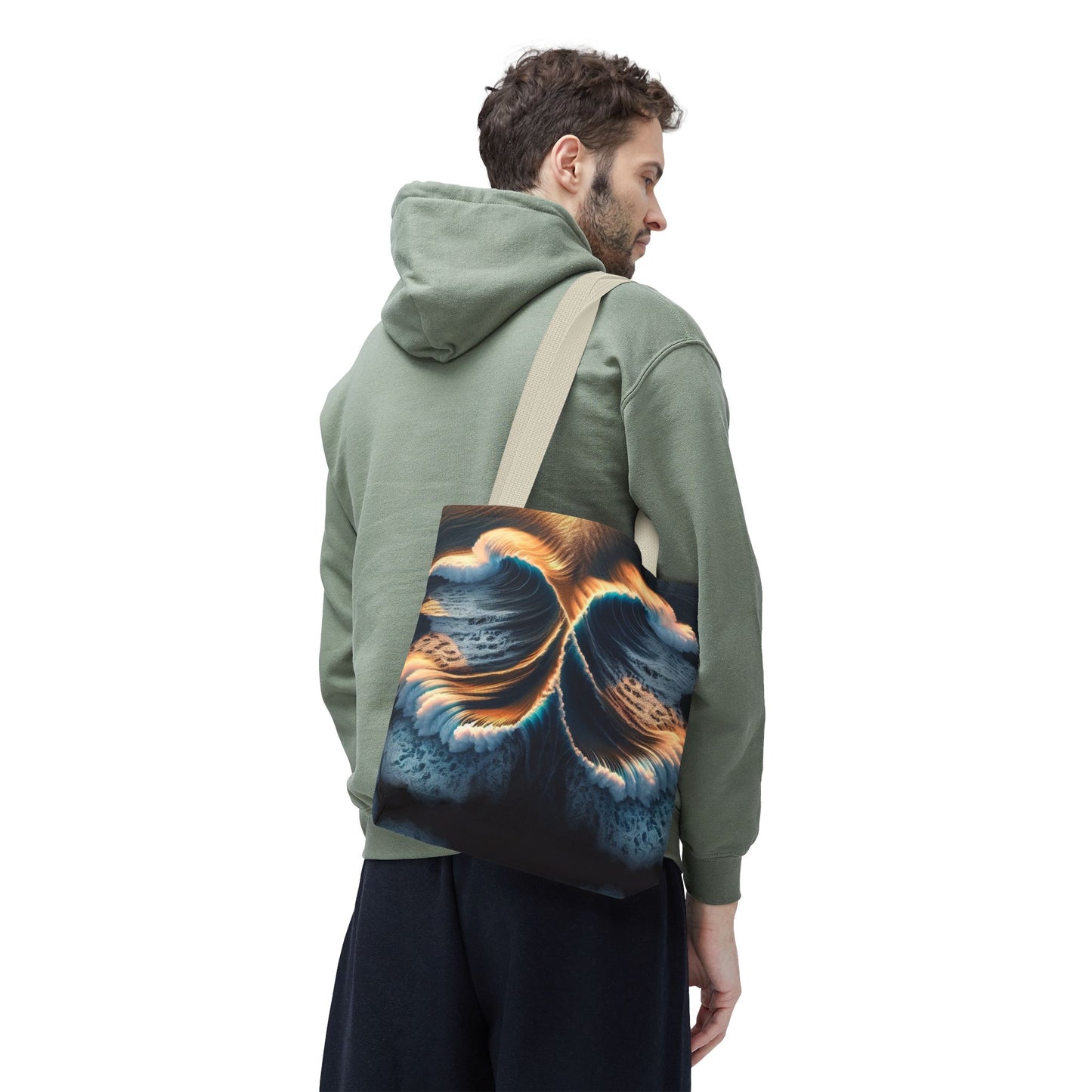 WAVES Tote Bag (AOP)