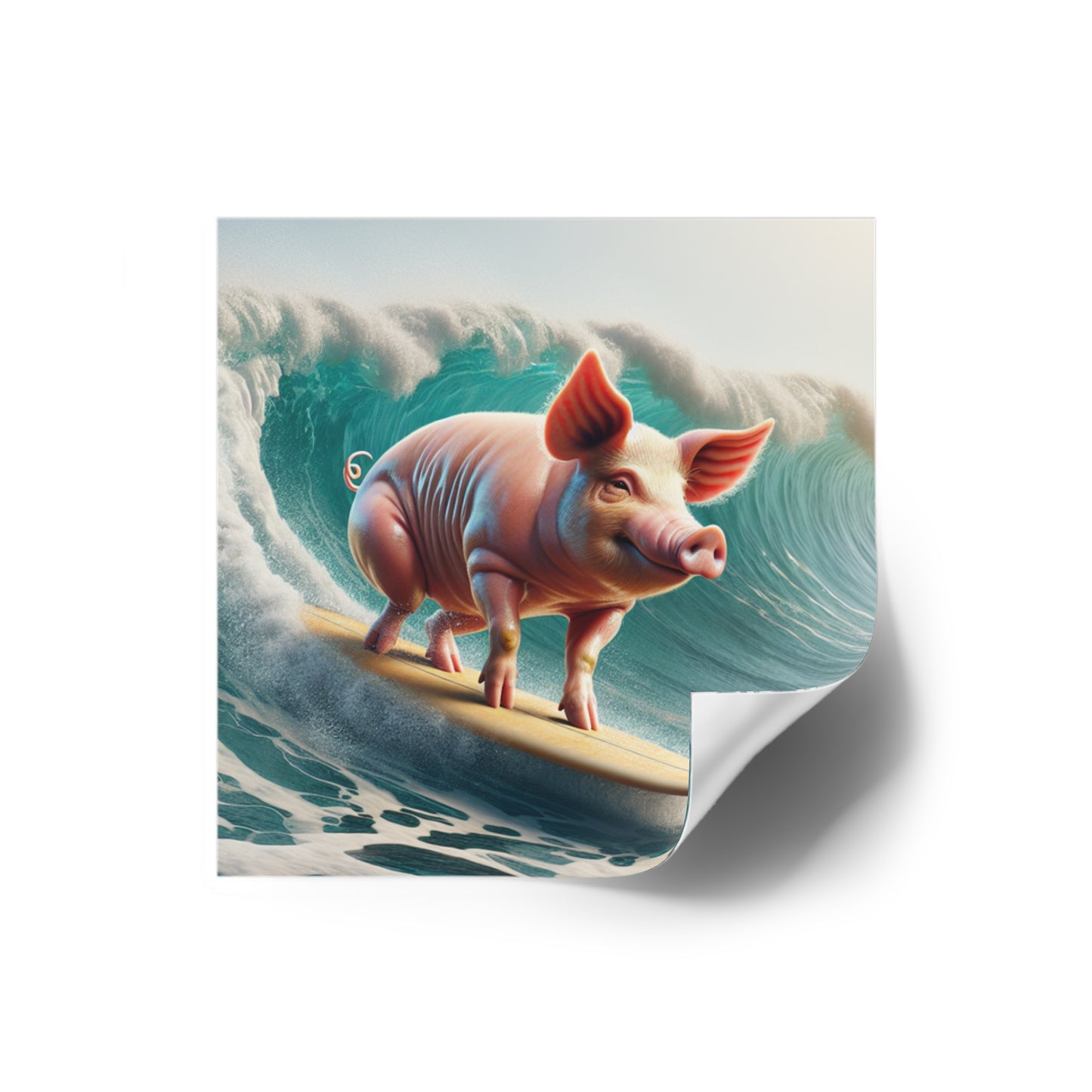 Square Stickers, Indoor\Outdoor