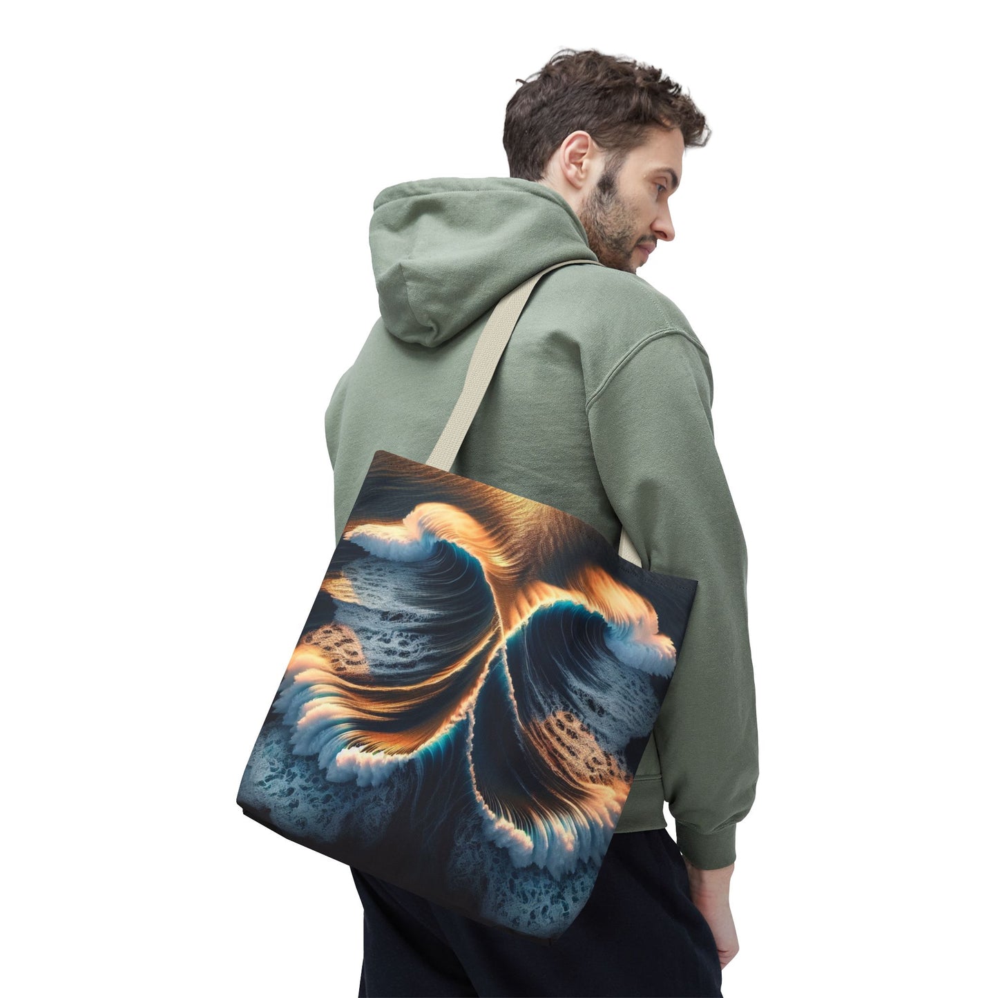 WAVES Tote Bag (AOP)