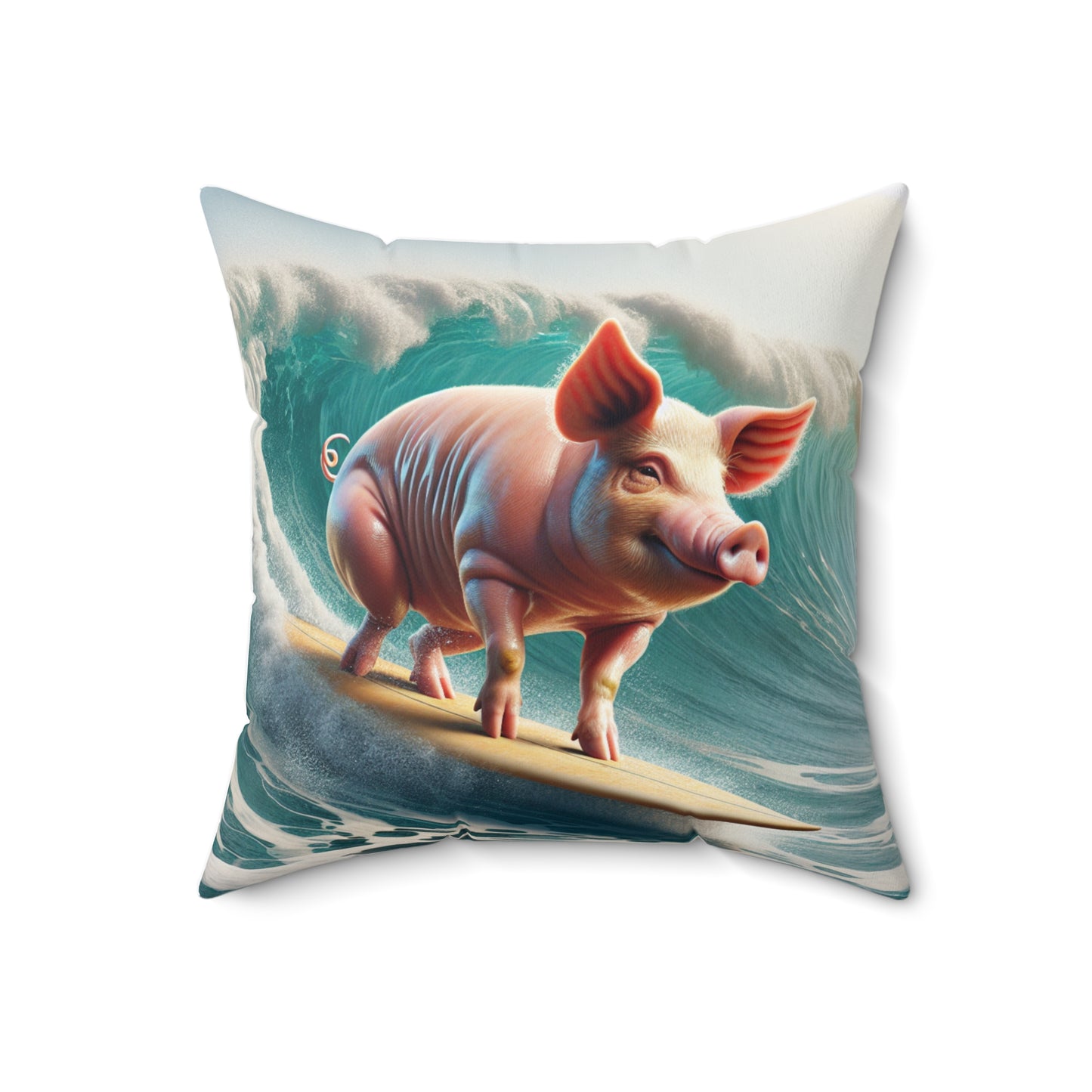 Spun Polyester Square Pillow