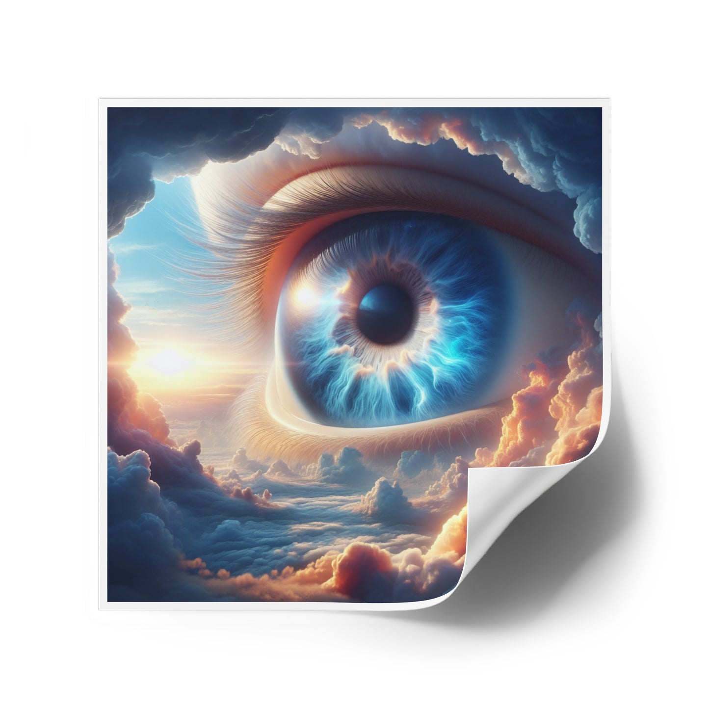 Square Stickers, Indoor\Outdoor