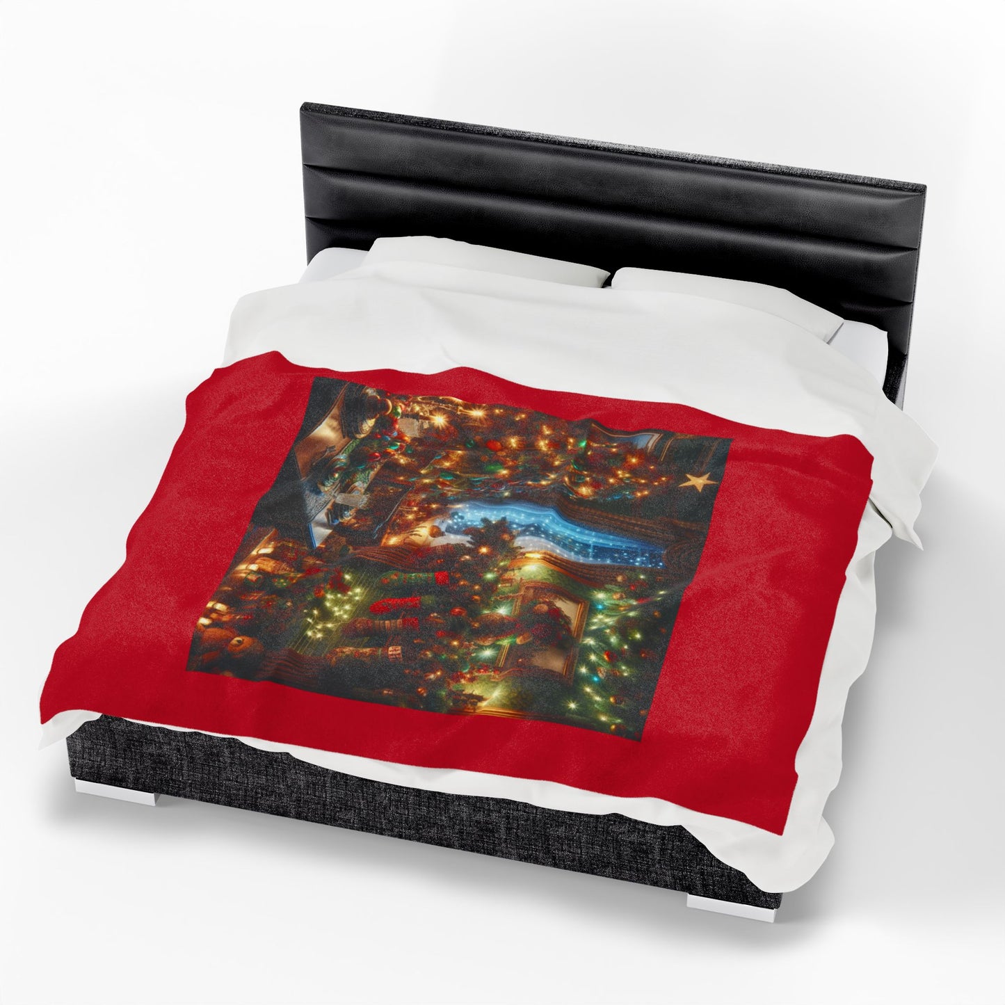 CHRISTMAS Velveteen Plush Blanket