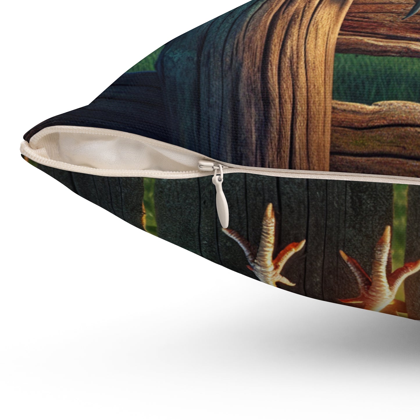 Spun Polyester Square Pillow