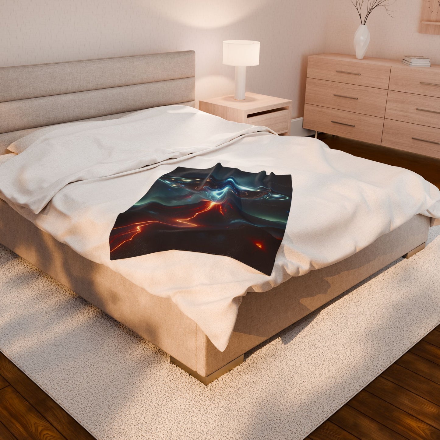 UFO Velveteen Plush Blanket