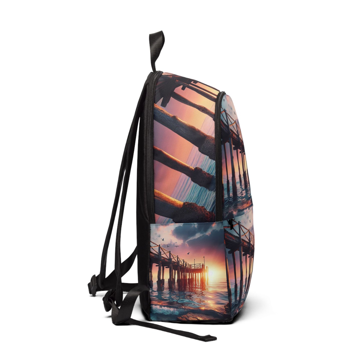 Unisex Fabric Backpack