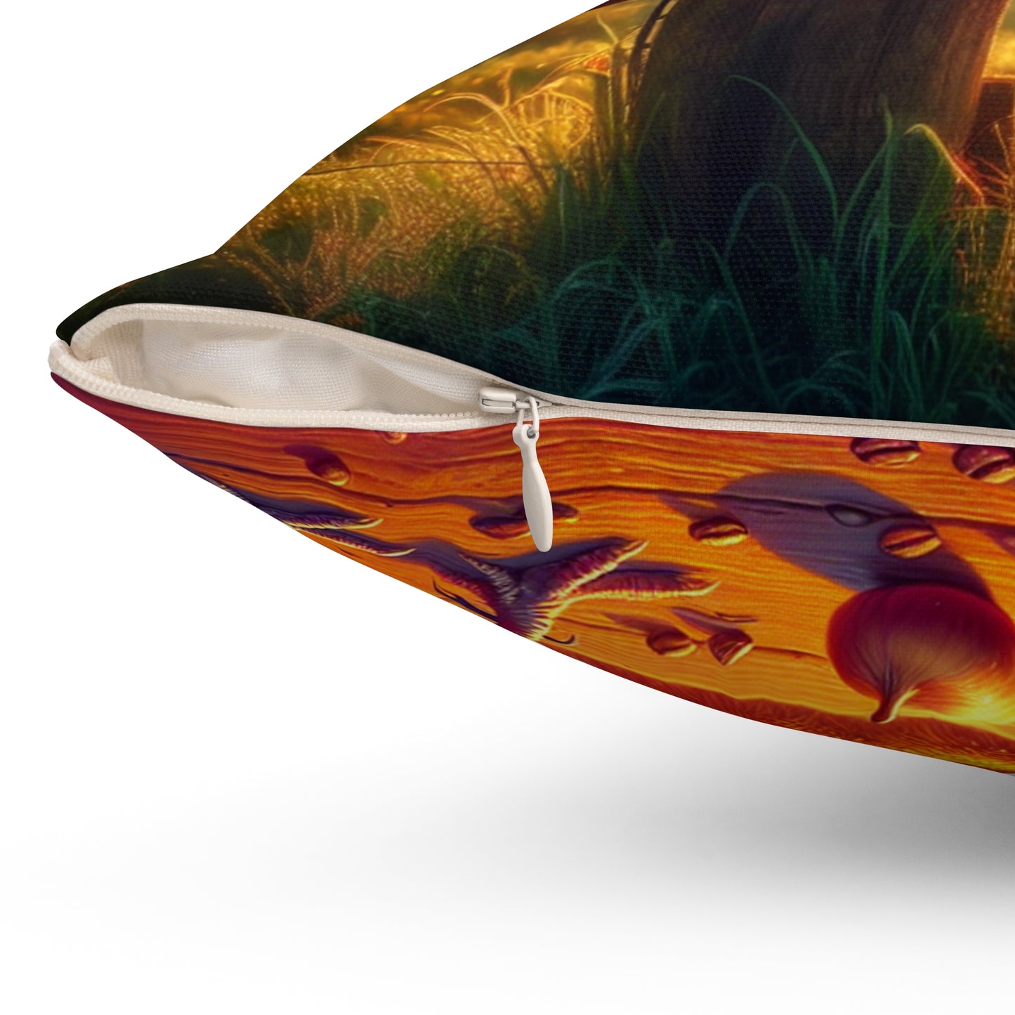 Spun Polyester Square Pillow