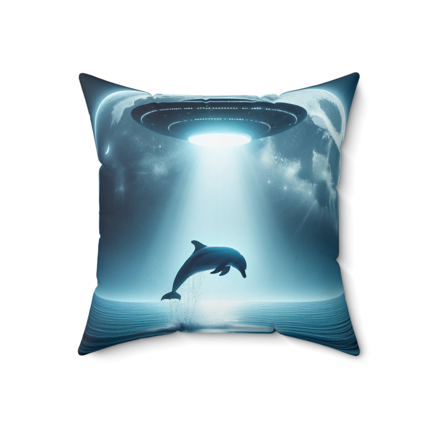 Spun Polyester Square Pillow