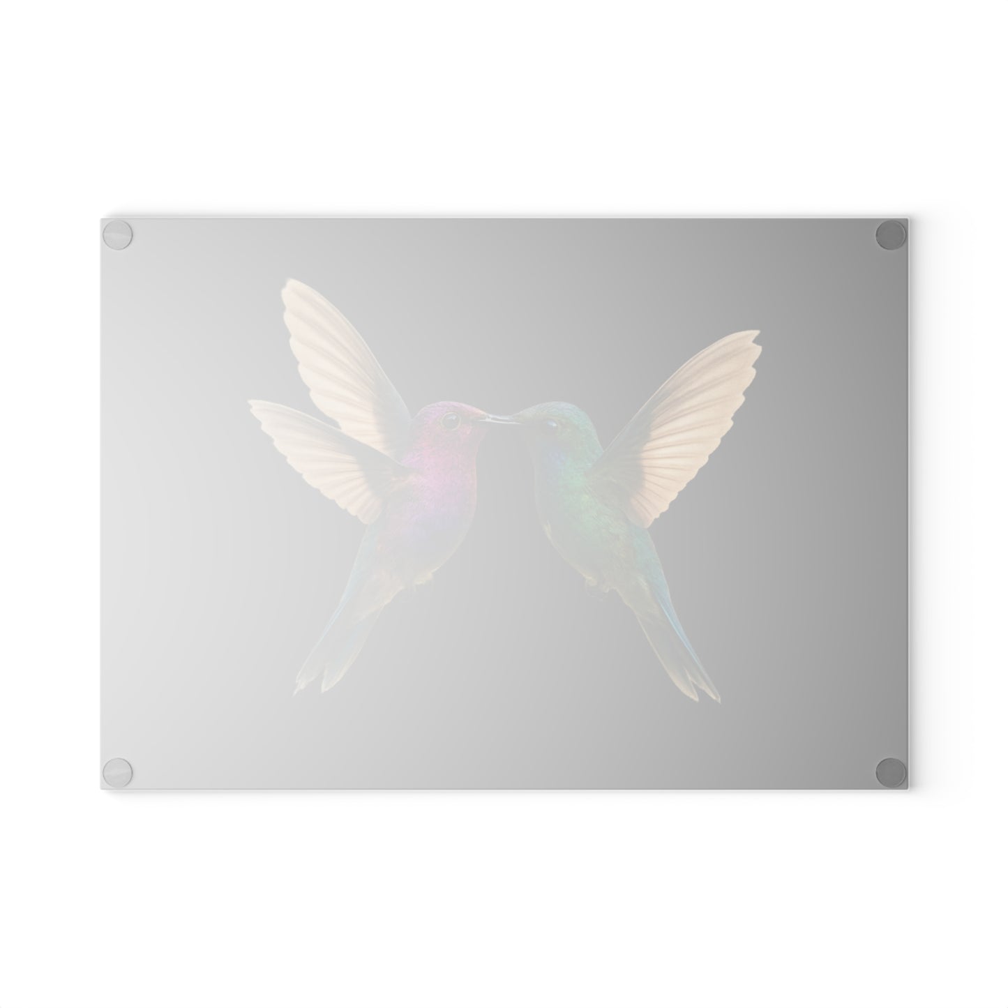 HUMMINGBIRD Glass Cutting Board