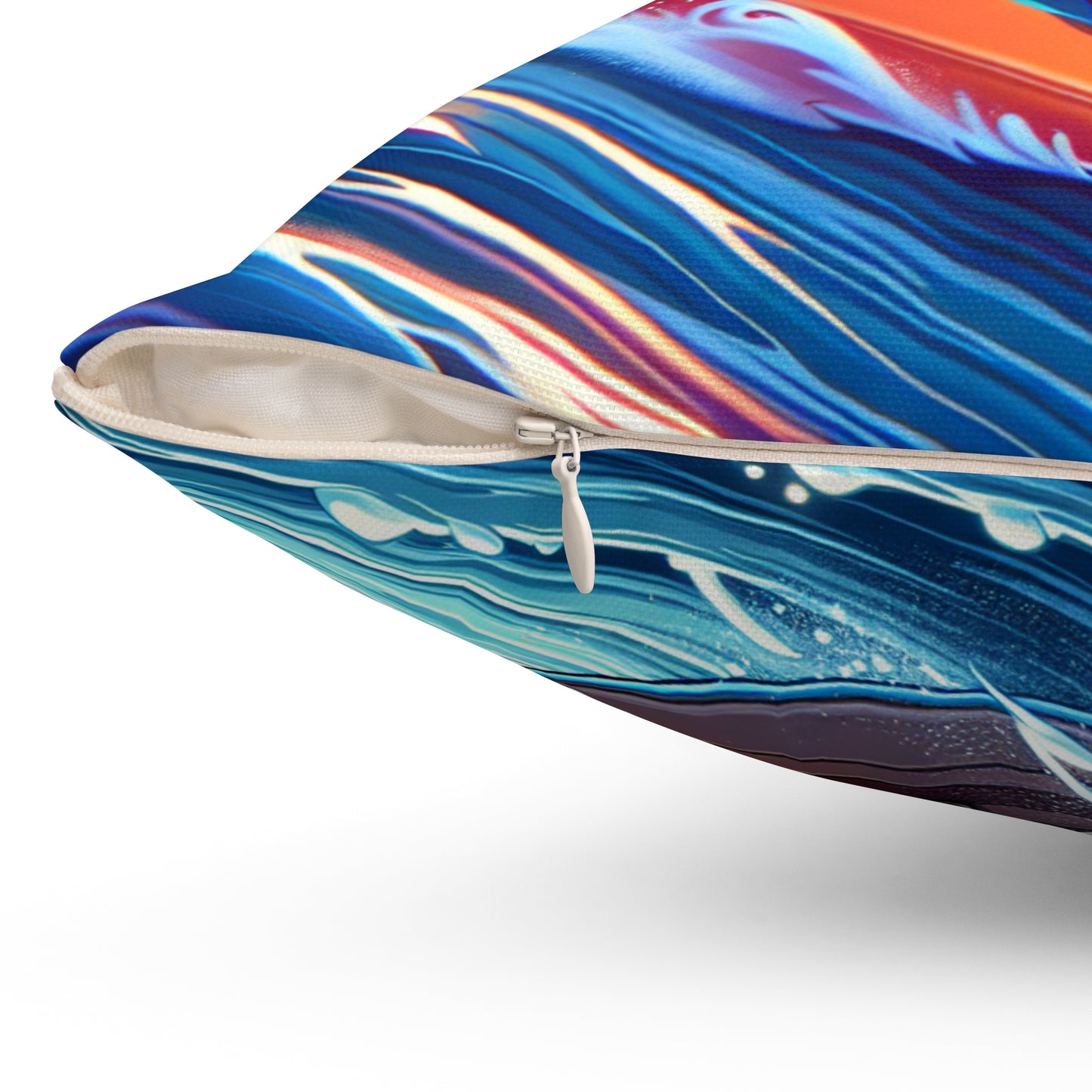Spun Polyester Square Pillow