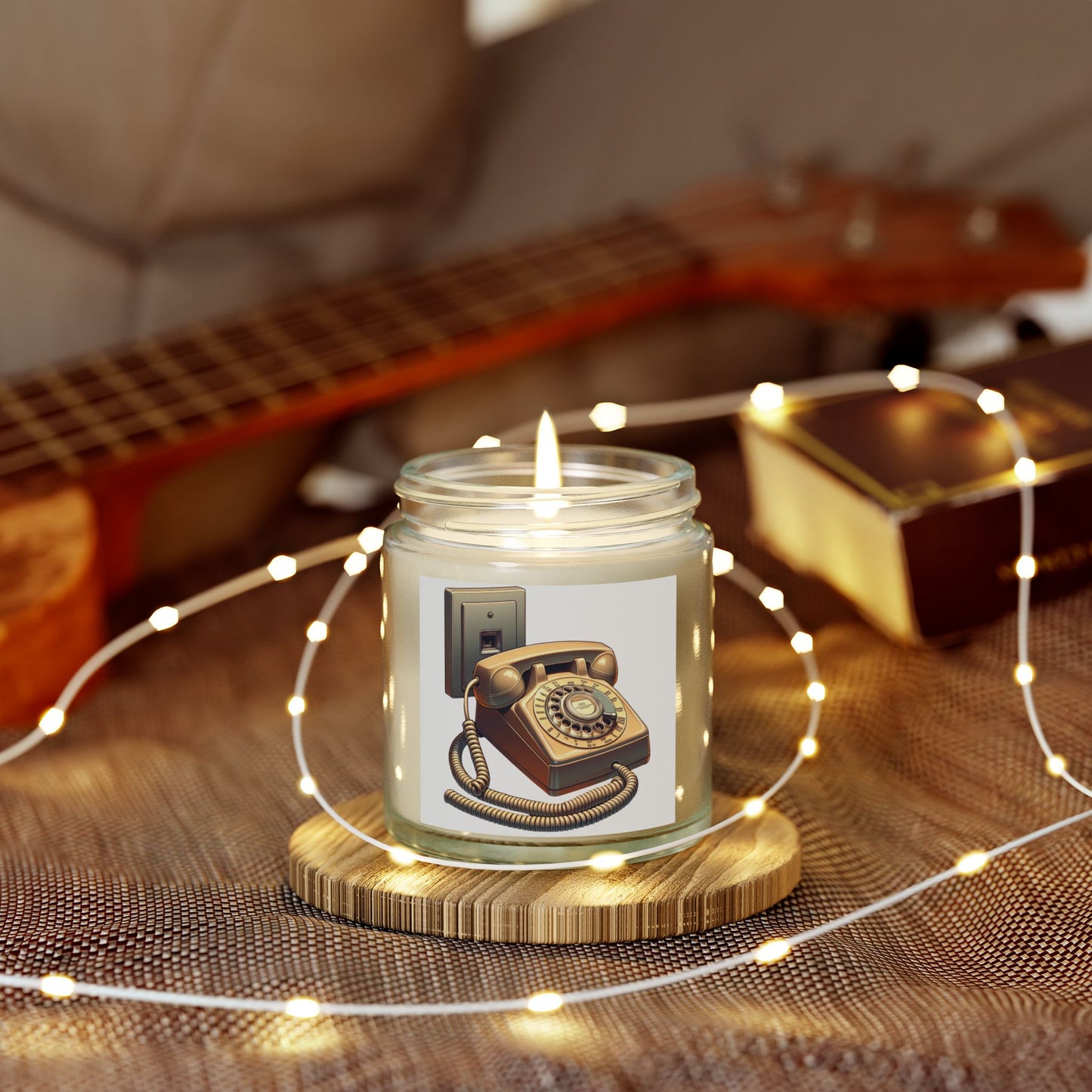 Scented Candles, Coconut Apricot Wax (4oz, 9oz)