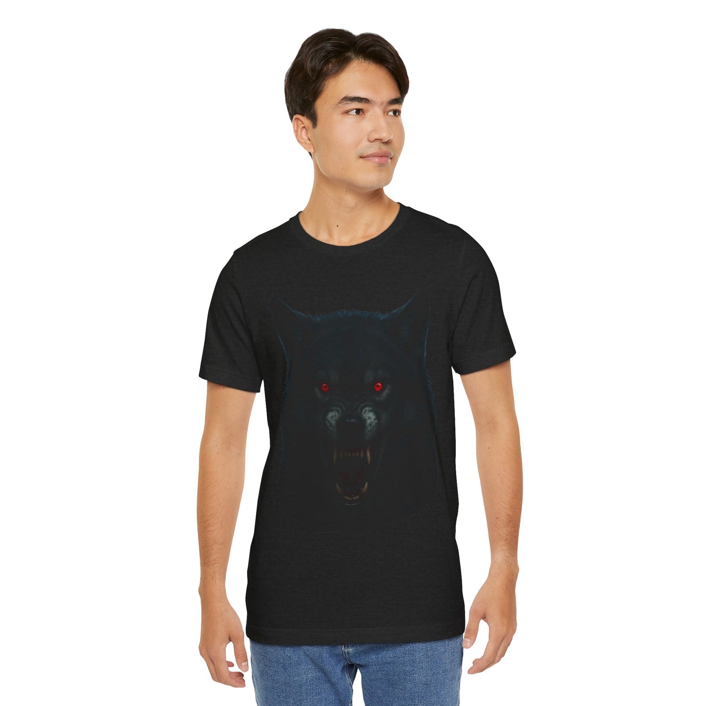 HALLOWEEN (WOLF) Unisex Jersey Short Sleeve Tee