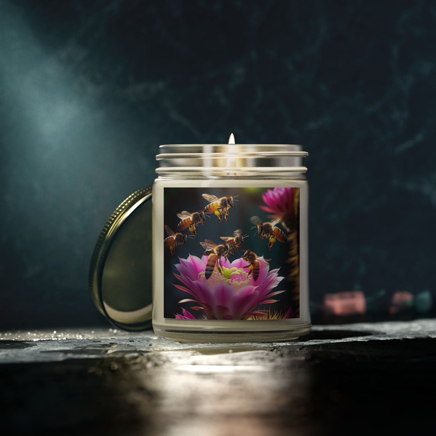 Scented Candles, Coconut Apricot Wax (4oz, 9oz)