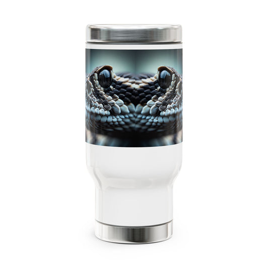 Stainless Steel Travel Mug with Handle, 14oz