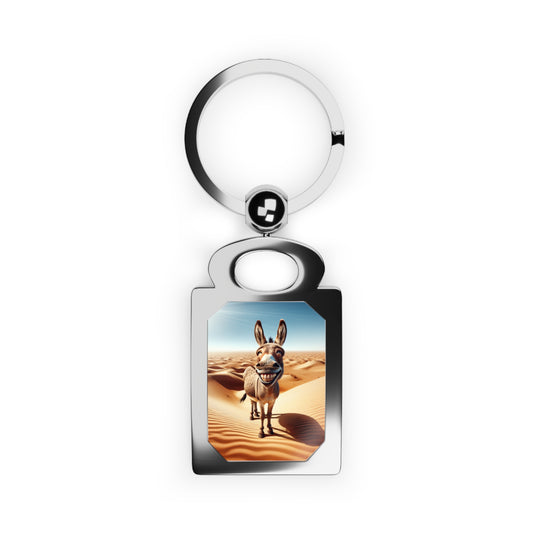 Rectangle Photo Keyring