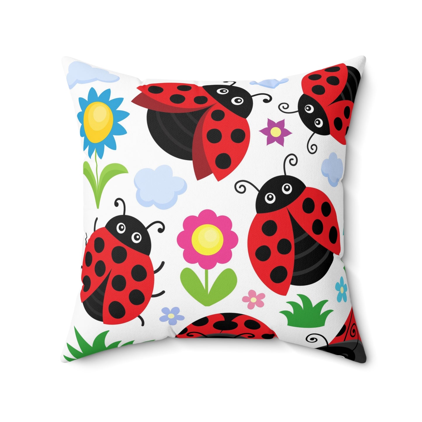 Spun Polyester Square Pillow