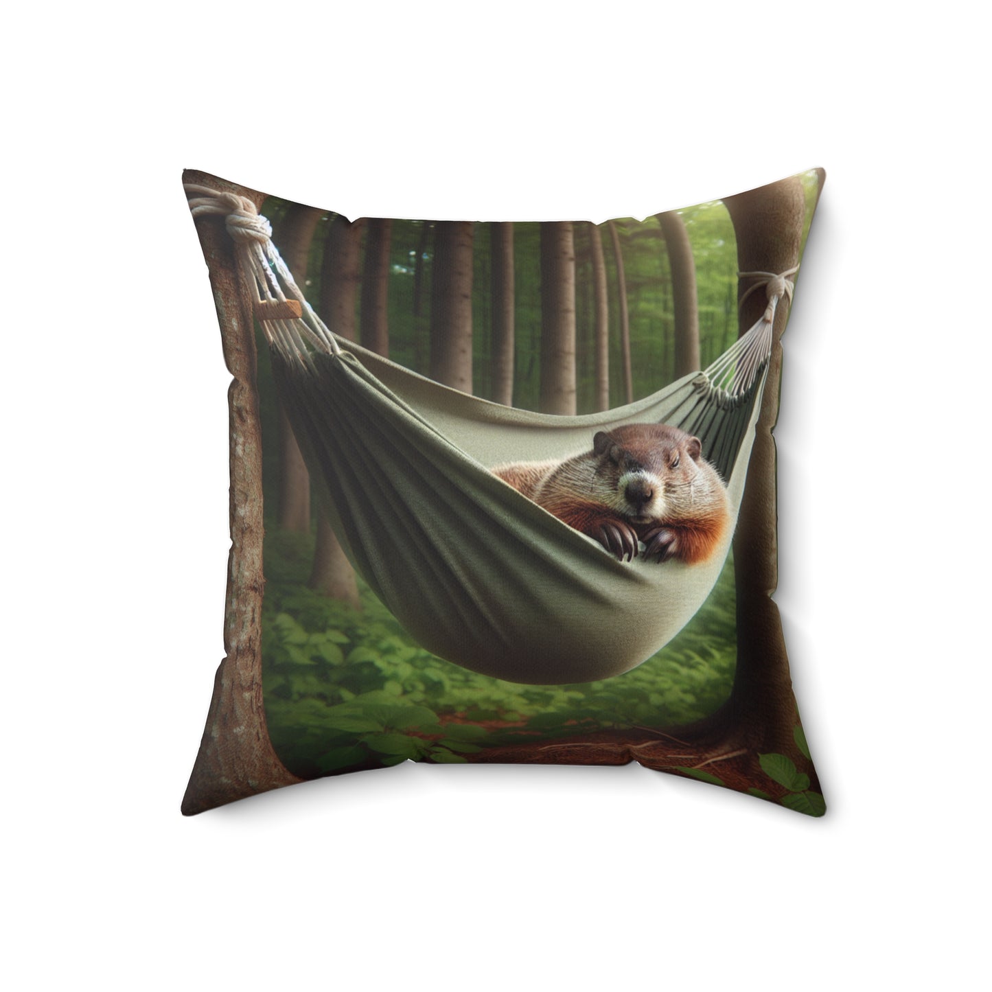 Spun Polyester Square Pillow